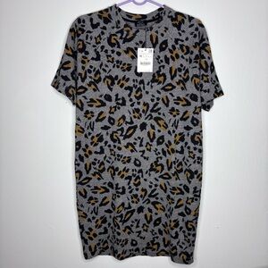 Zara Animal Print Dress